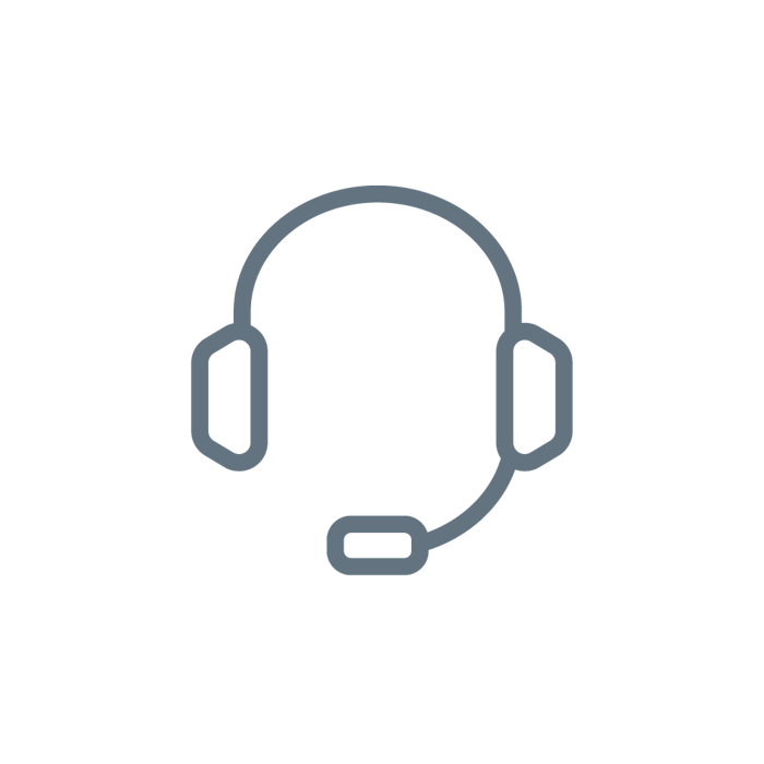 Icon Dedicated Support No Text
