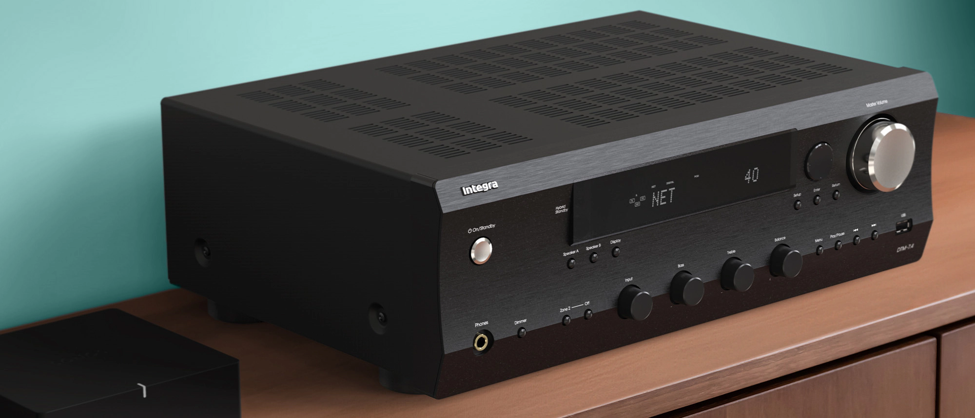 Integra Introduces New DTM-7.4 Network Stereo Receiver