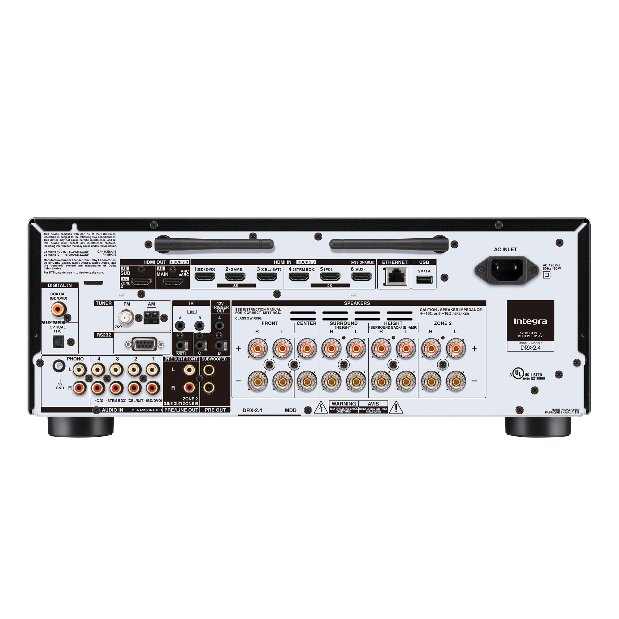 Integra | DRX-2.4 7.2-Channel Network AV Receiver