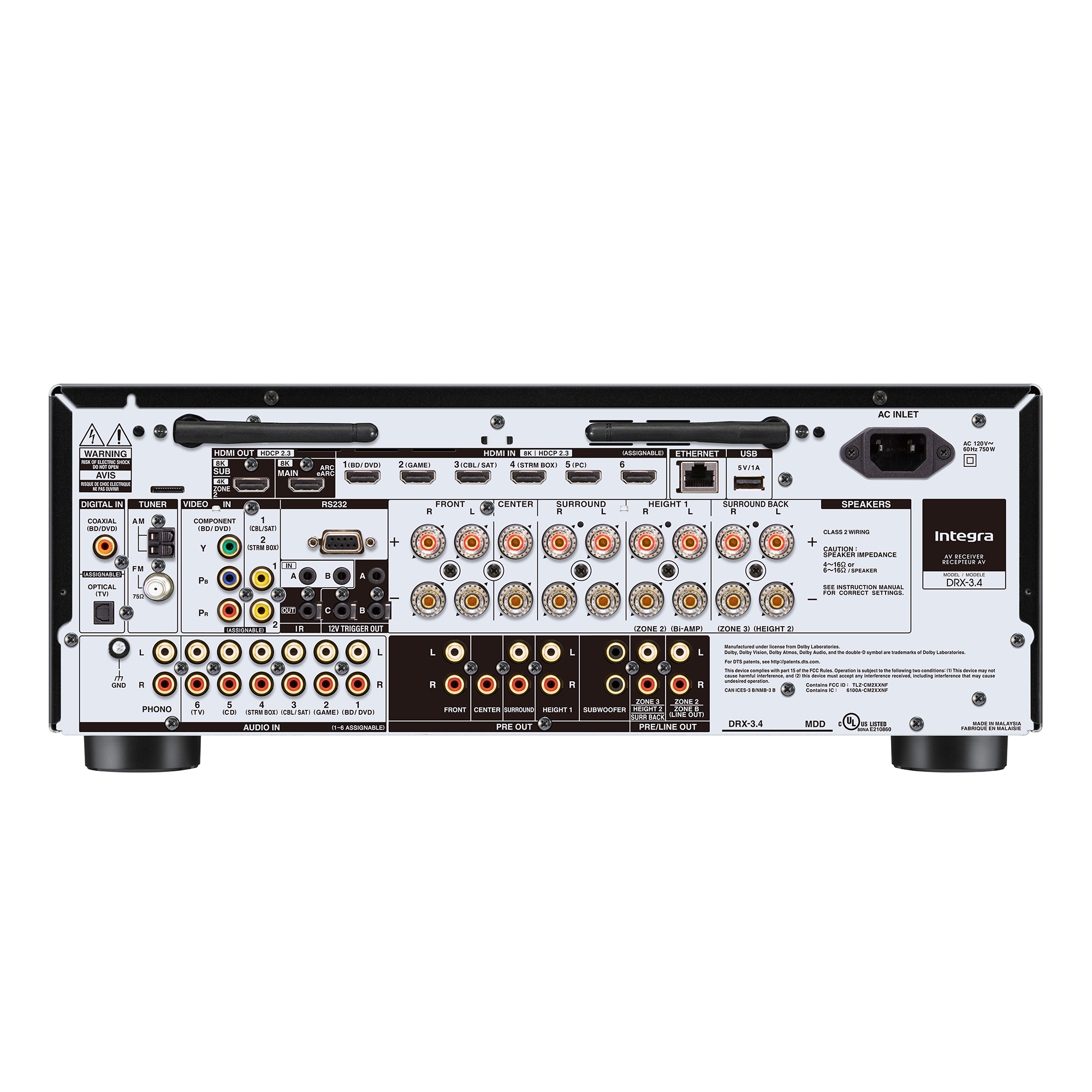 Integra | DRX-3.4 9.2-Channel Network AV Receiver